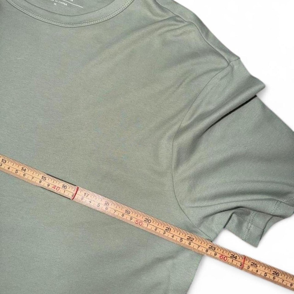 NWOT Banana Republic Men's XL Performance Sage Cotton Tee Size - Picture 4 of 5